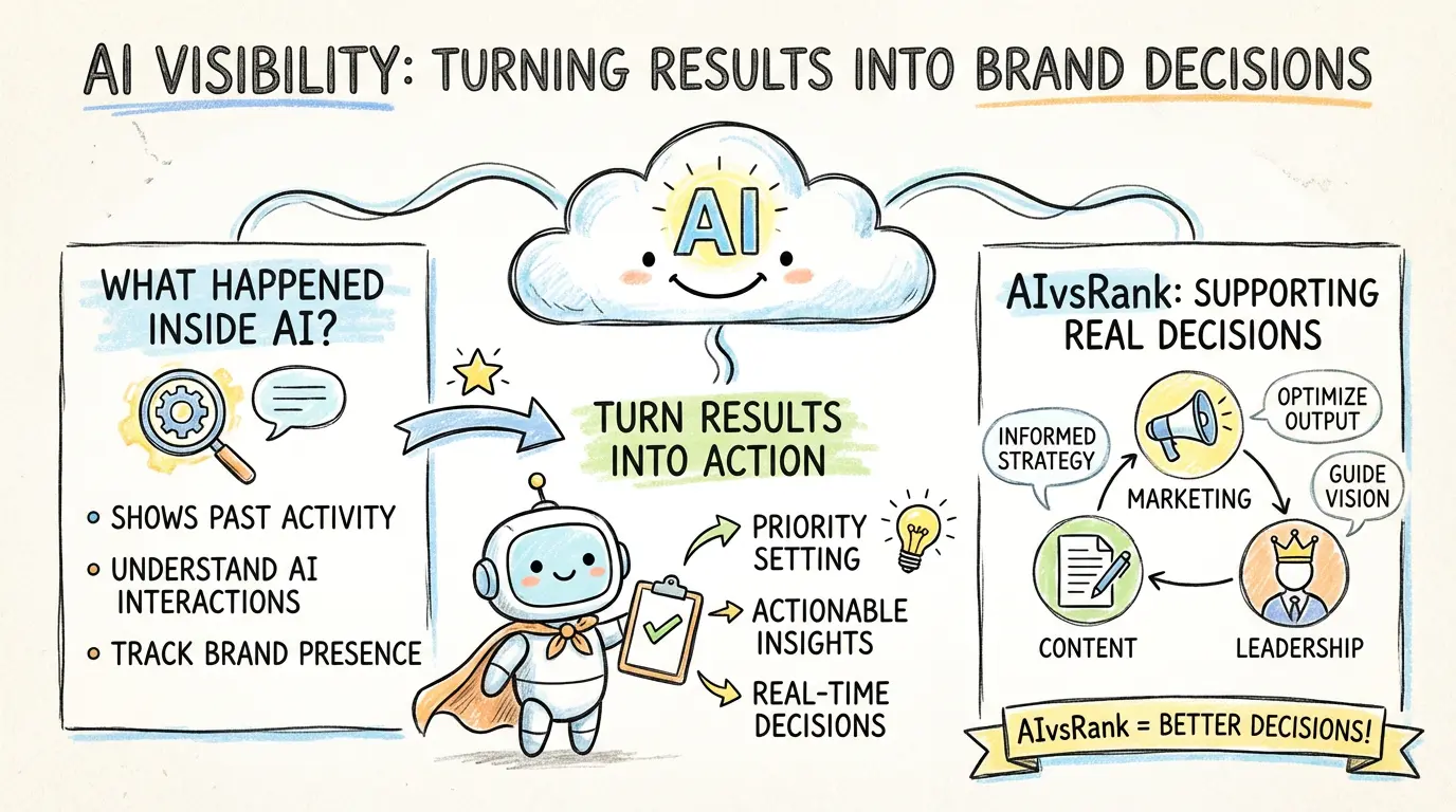 How AI Visibility Helps Brands Turn Results Into Decisions