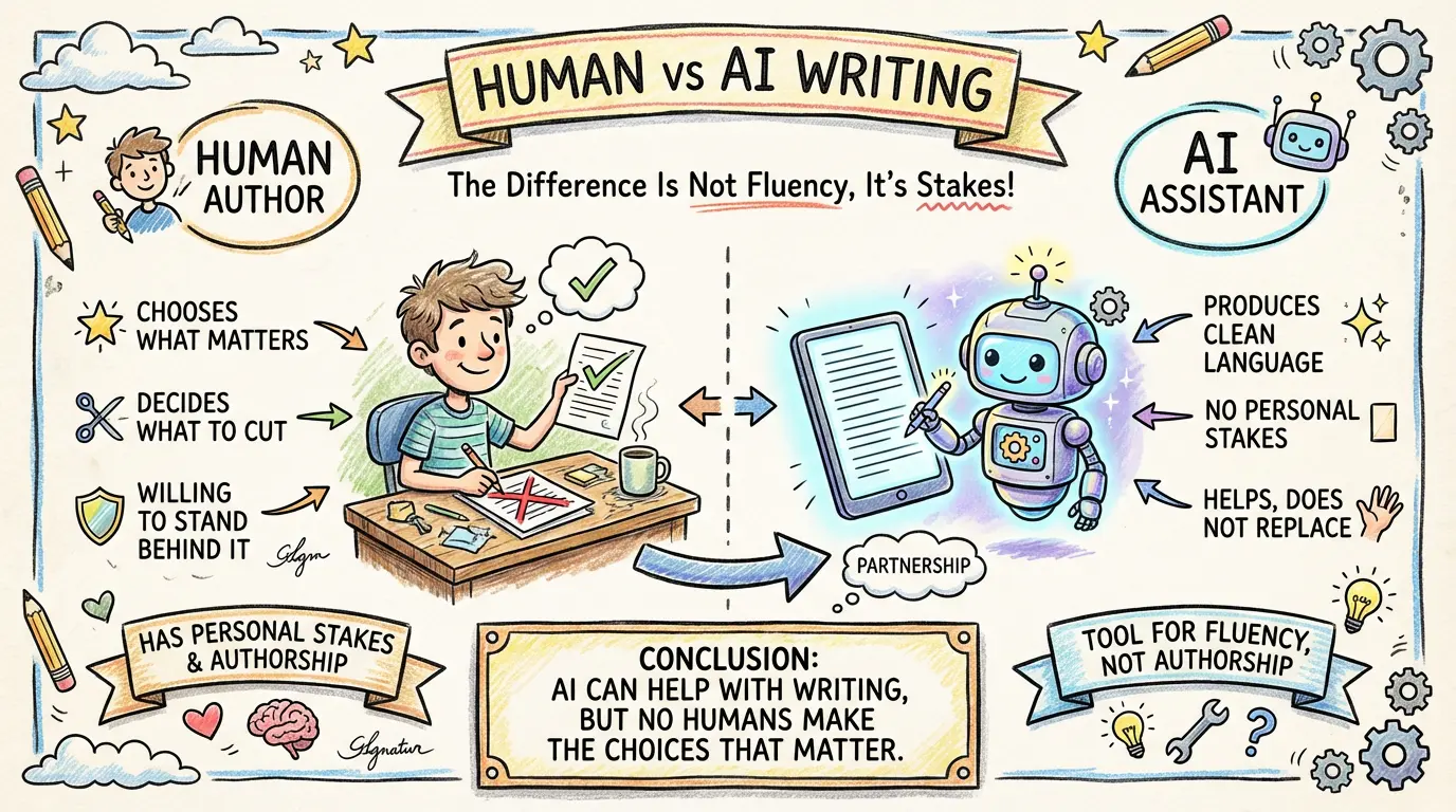 Human vs AI Writing: The Difference Is Not What Most People Think