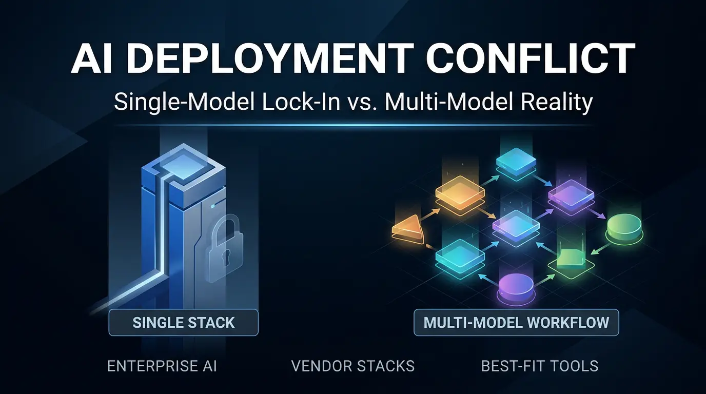 Single-model deployment vs multi-model reality: will enterprises accept one AI stack?