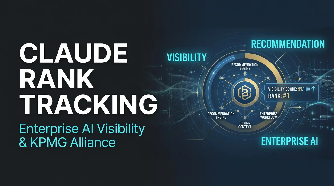 Claude rank tracking: what Anthropic and KPMG mean for enterprise AI visibility